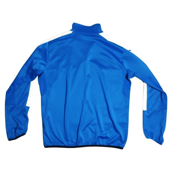 Puma Men Sweater Quarter-Zip - XXL - Blue & White - Picture 2 of 8